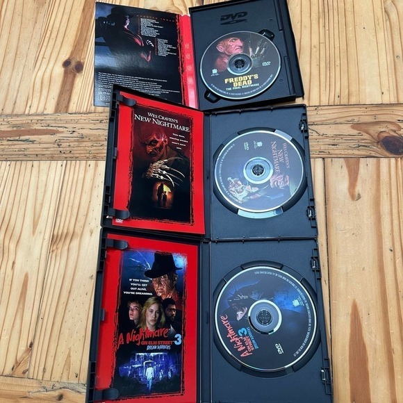 Horror Movie DVD lot Wes Cravens Nightmare Movie set Freddy - Picture 6 of 8